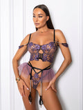Ensemble de Lingerie Féline