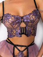 Ensemble de Lingerie Féline