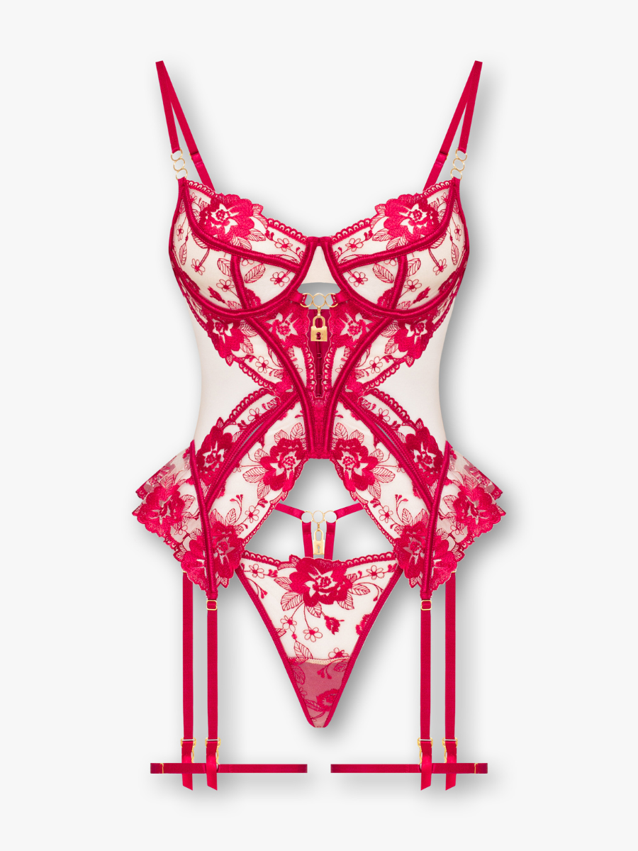 Ensemble de Lingerie Bustier Celeste